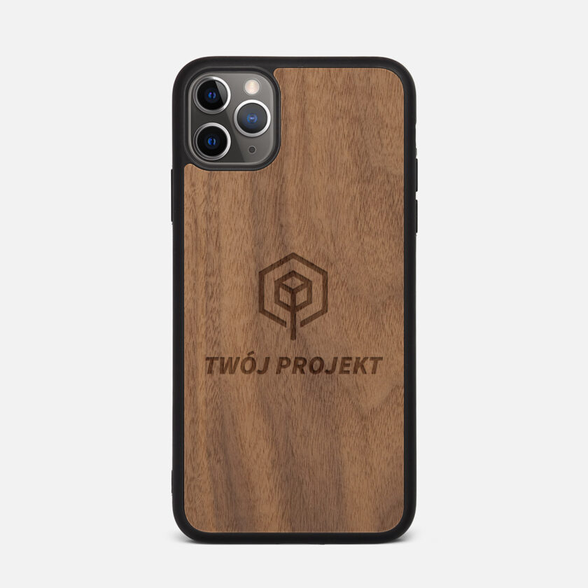 Etui do iPhone 11 Pro Max Personalizacja Orzech