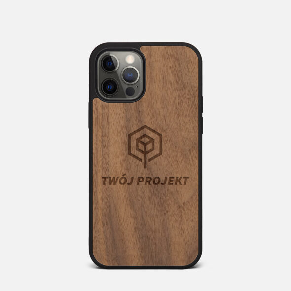 Etui do iPhone 12 Pro Personalizacja Orzech