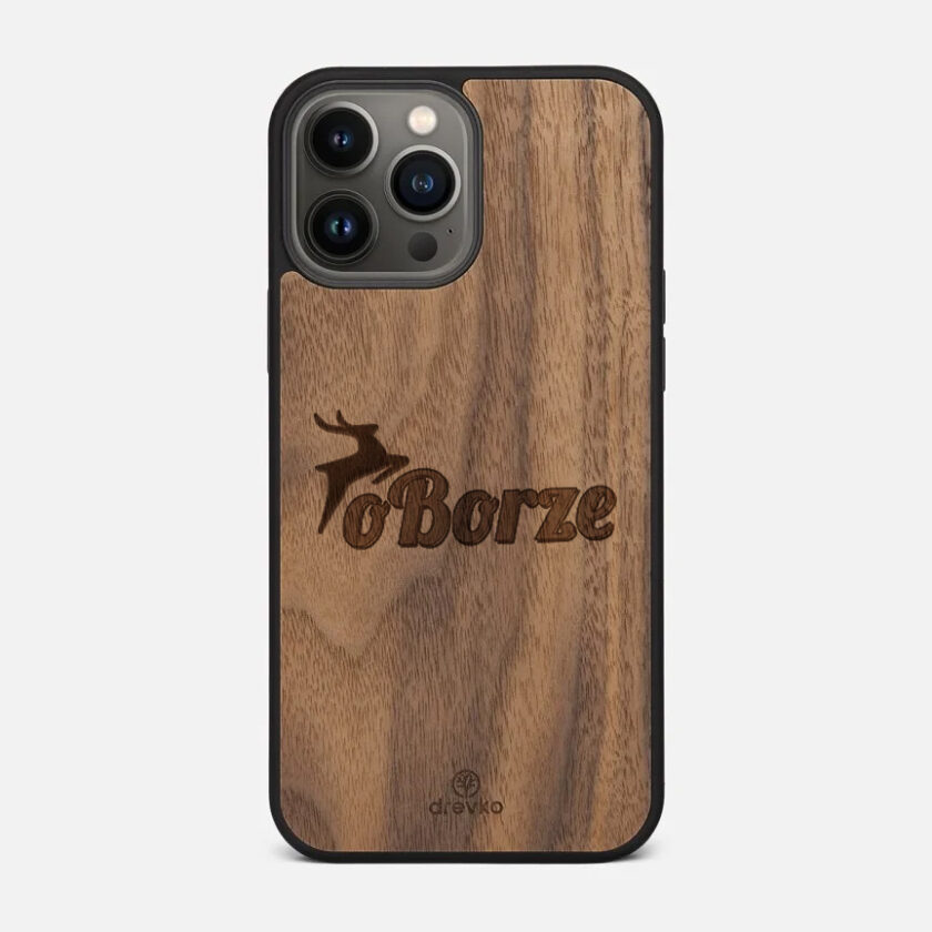 Etui do iPhone 13 Pro Max Orzech Amerykanski O Borze