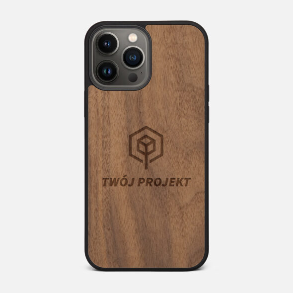 Etui do iPhone 13 Pro Max Personalizacja Orzech