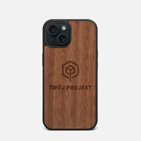 Etui do iPhone 15 Personalizacja Mahoń
