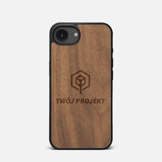 Etui do iPhone 16e Personalizacja Orzech
