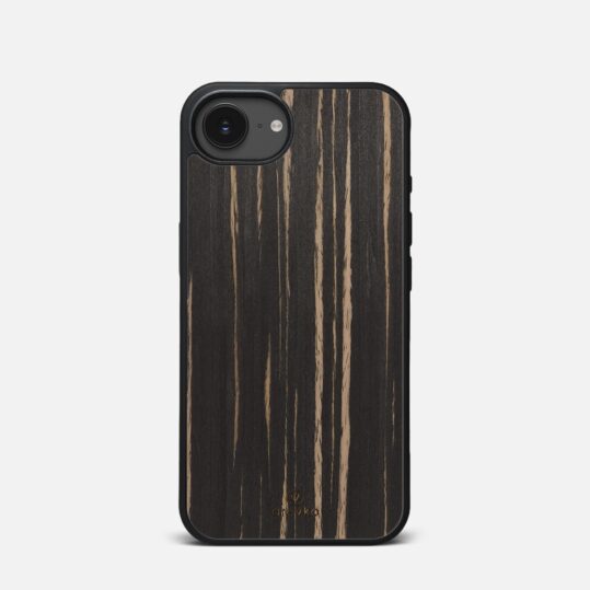 Etui do iPhone 16e Zebrano Czarne