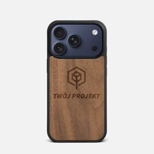 Etui do iPhone 17 Pro Personalizacja Orzech