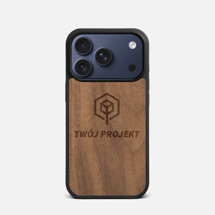Etui do iPhone 17 Pro Personalizacja Orzech