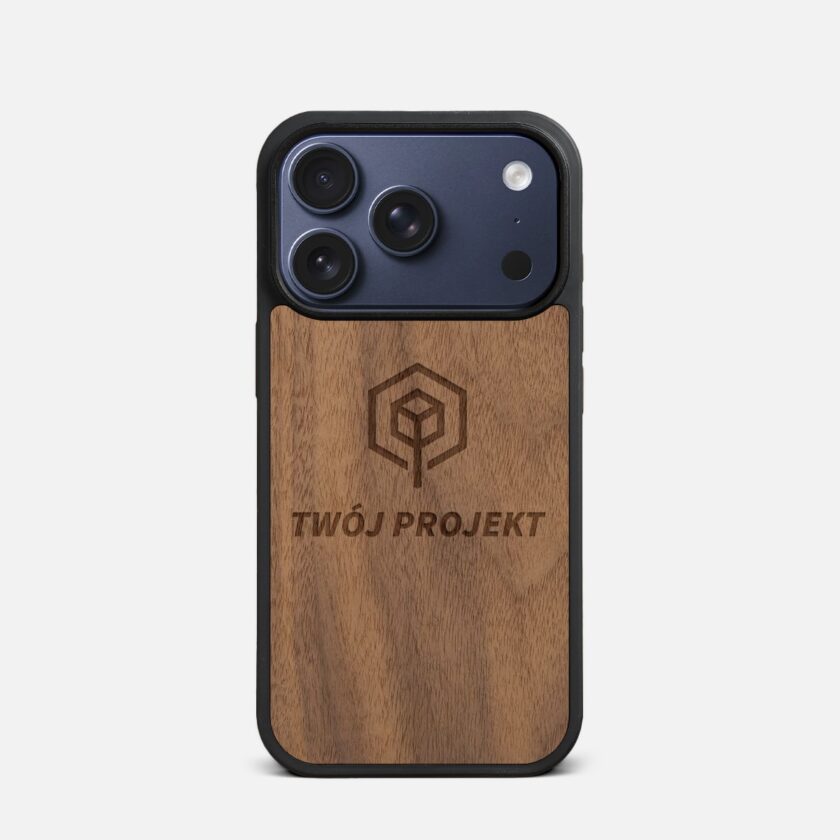 Etui Do iPhone 18 Pro Personalizacja Orzech