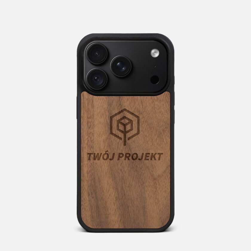 Etui Do iPhone 18 Pro Personalizacja Orzech