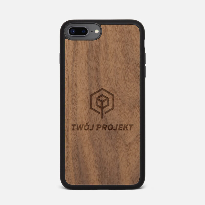 Etui do iPhone 8 Plus Personalizacja Orzech