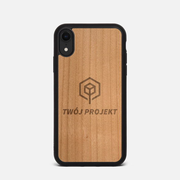 Etui do iPhone Xr Personalizacja Czereśnia