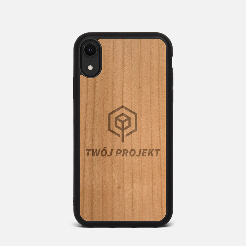 Etui do iPhone Xr Personalizacja Czereśnia