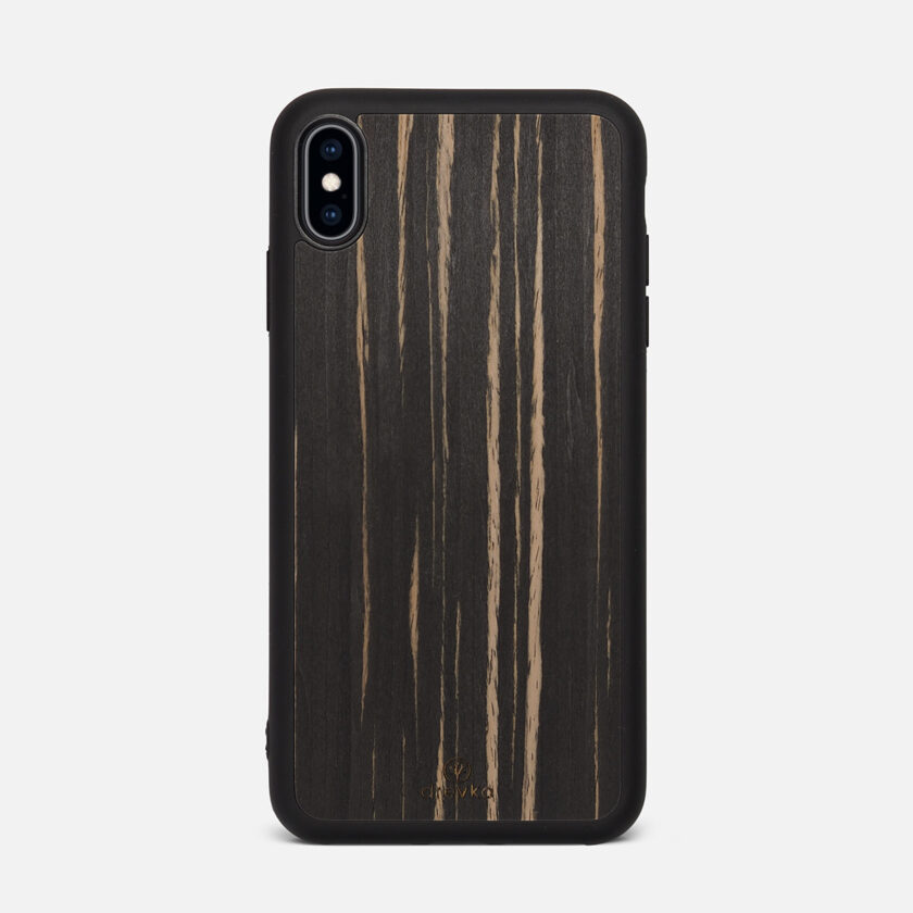 Etui do iPhone Xs Max Zebrano Czarne