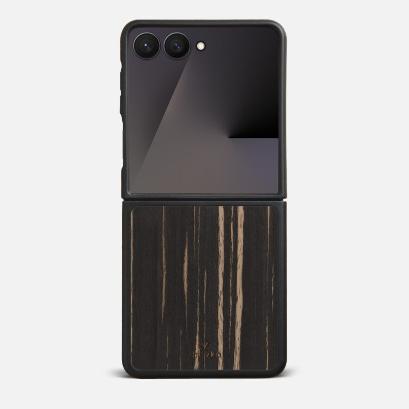 Etui do Samsung Galaxy Z Flip 7 Zebrano Czarne
